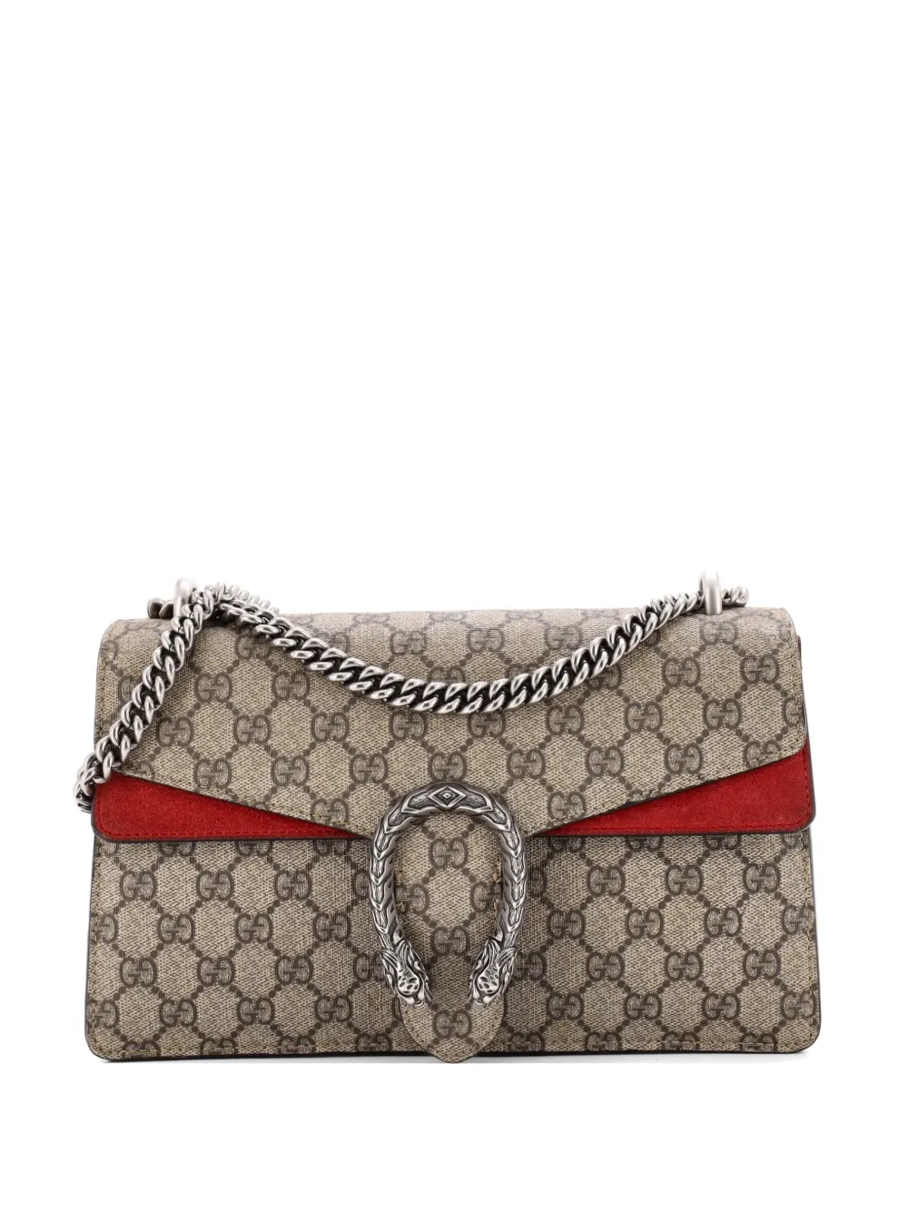 Gucci Pre-Owned Dionysus Bag GG Coated Canvas Small shoulder bag - Marrone