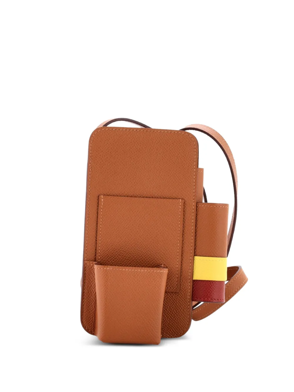 Hermès Pre-Owned Hermesway Phone Case Crossbody Bag Epsom clutch bag - Marrone