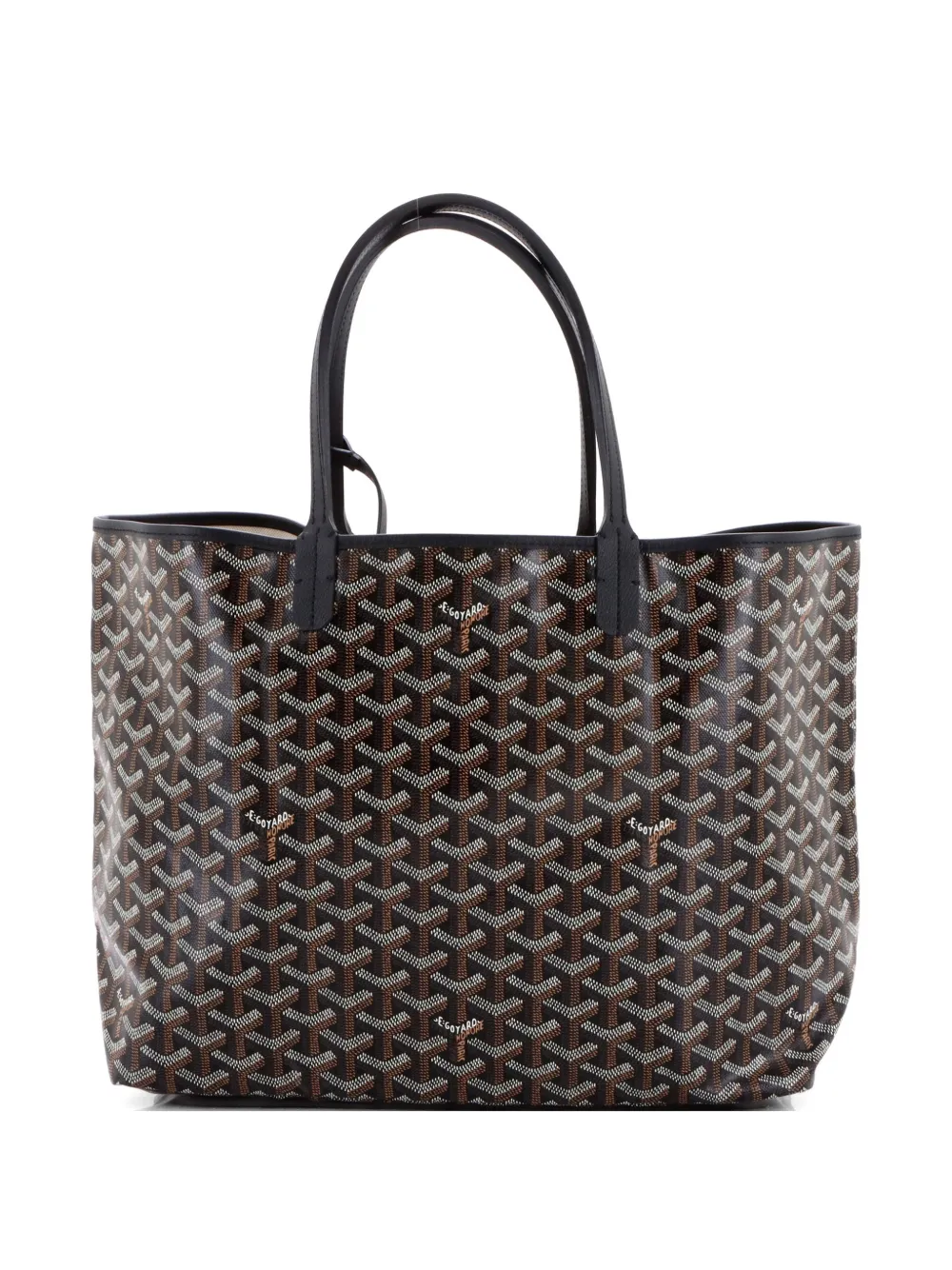 Goyard Pre-Owned Saint Louis Coated Canvas PM tote bag - Nero