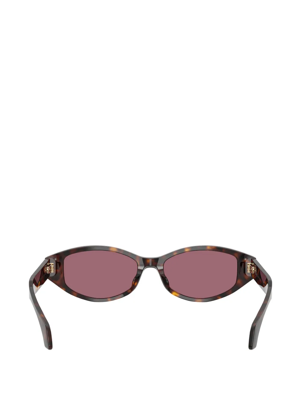 Versace Eyewear Zonnebril met cat-eye montuur Bruin