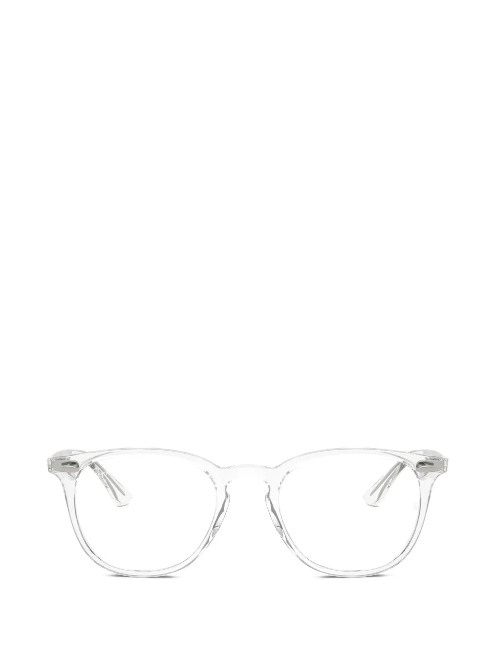 Ray-Ban oval-frame glasses - Bianco