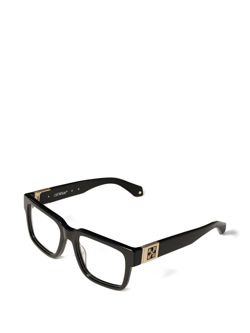 Off-White Eyewear Arrows bril met vierkant montuur Zwart