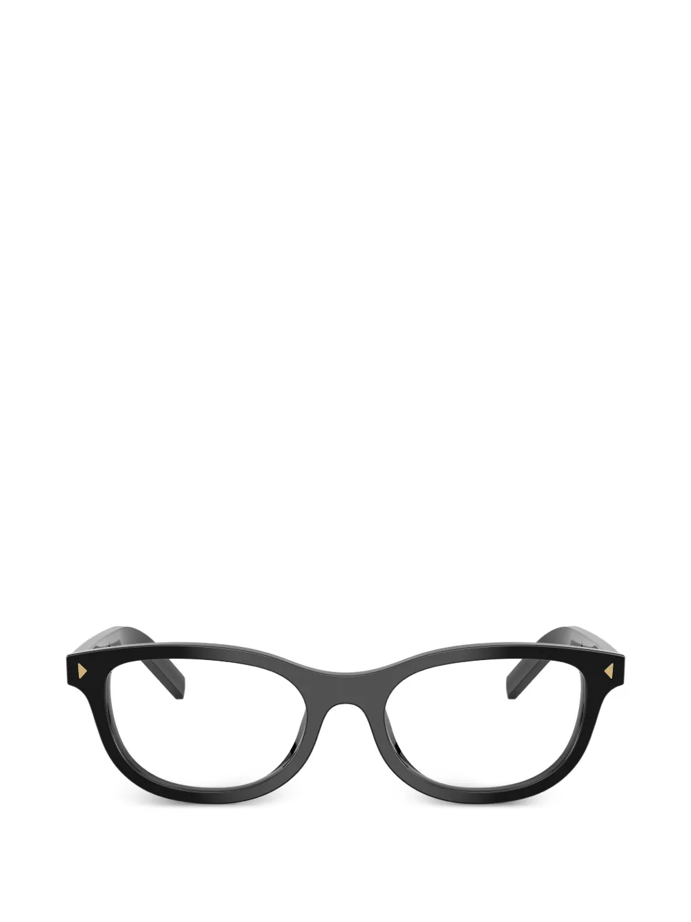 Prada Eyewear round-frame glasses - Nero