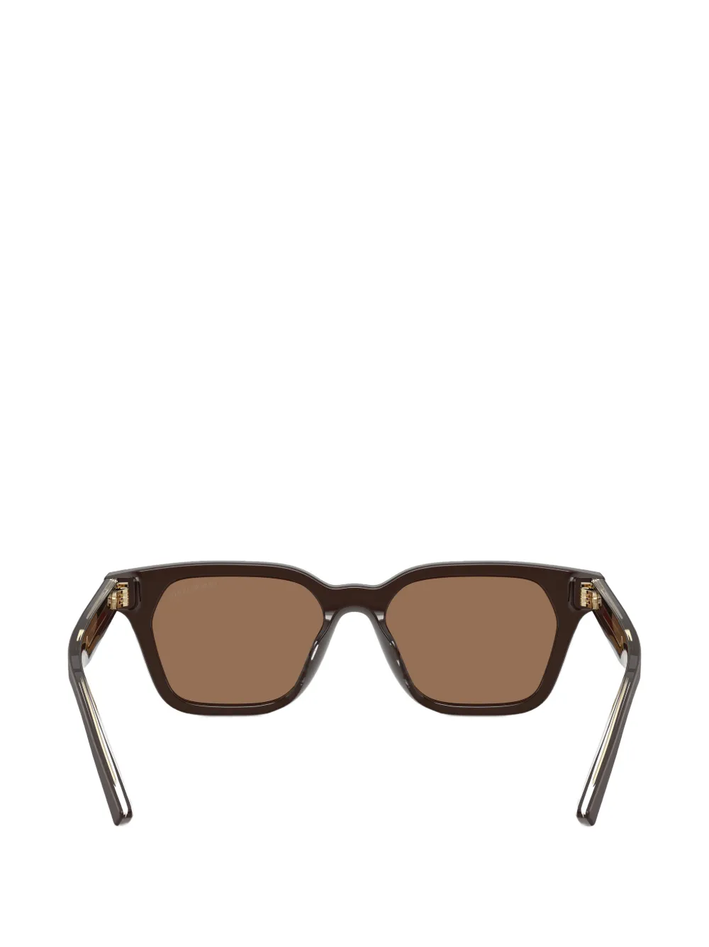 Giorgio Armani Browline zonnebril Bruin