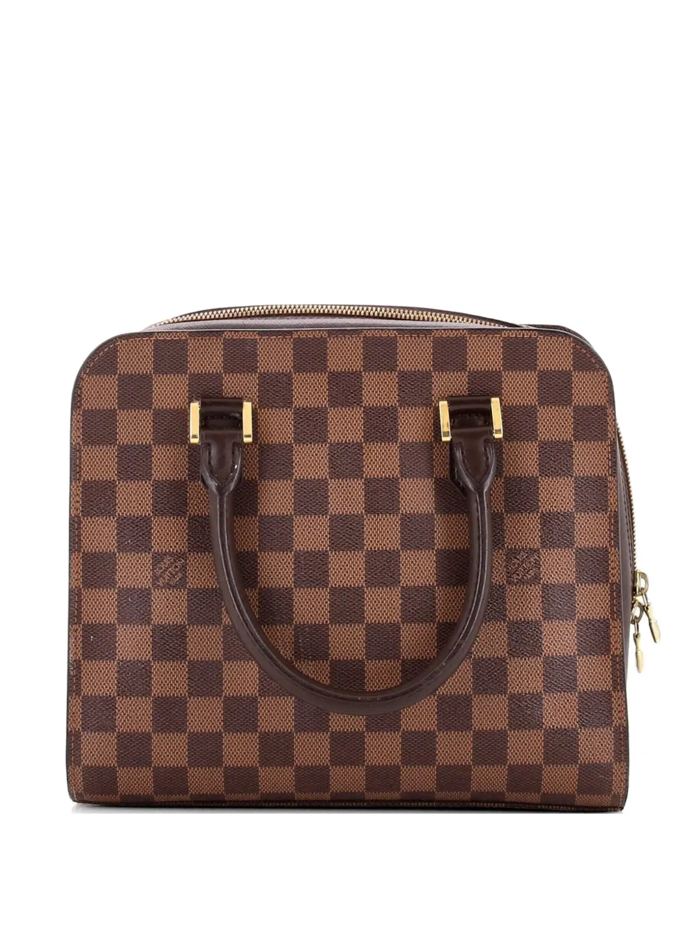 Louis Vuitton Pre-Owned Triana Bag Damier satchel - Brown