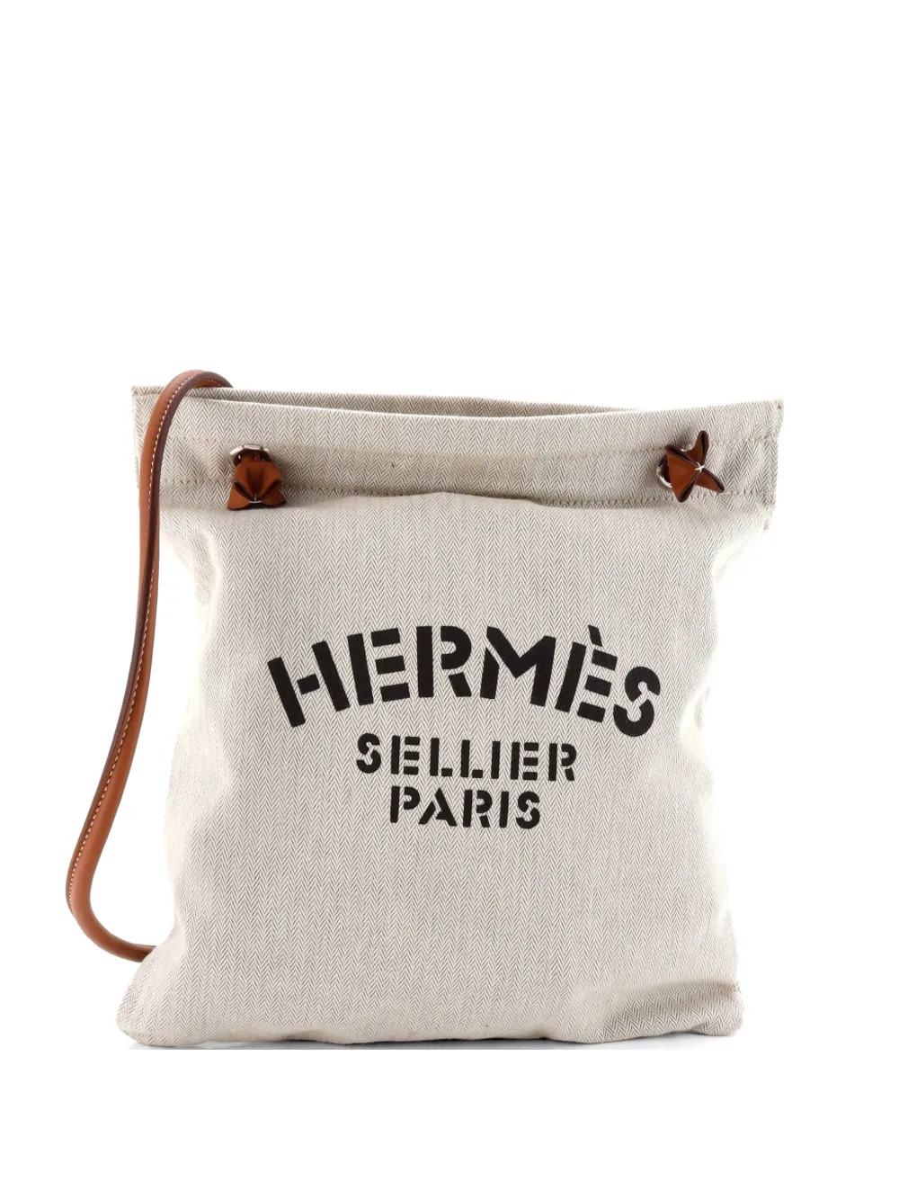 Hermès Pre-Owned Aline Bag Toile MM crossbody bag - Neutrals