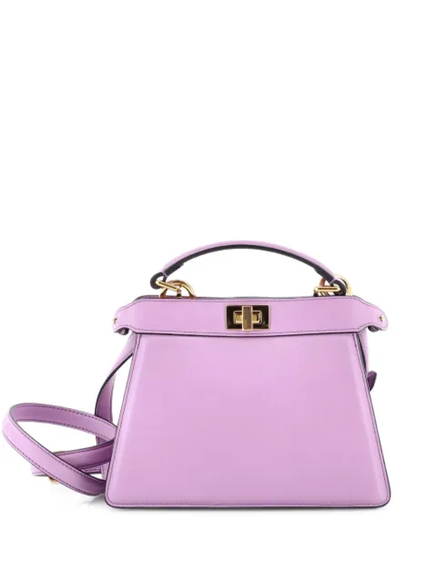 Fendi Pre-Owned Peekaboo ISeeU Bag Leather Petite crossbody bag