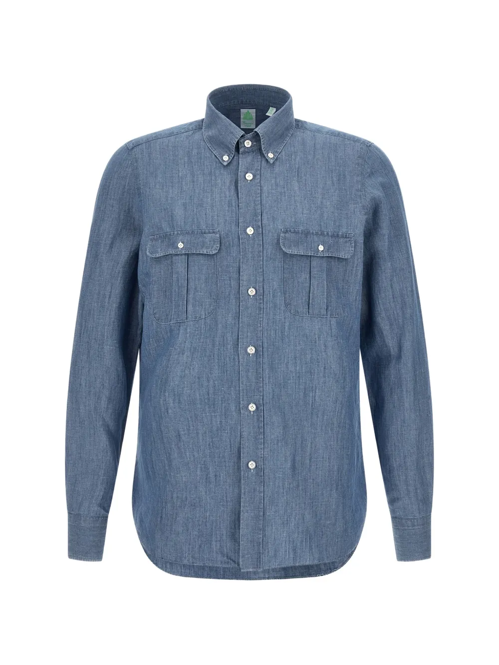 Finamore 1925 Napoli Zurigo button-down shirt - Blu