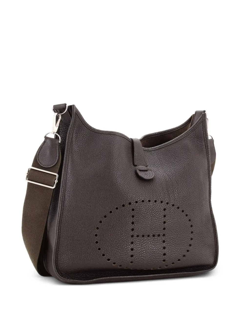 Hermès Pre-Owned Evelyne Bag Gen III Clemence GM crossbody bag - Brown