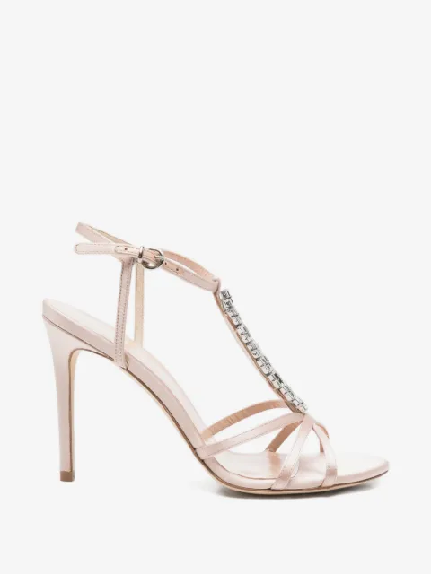 Lella Baldi embellished-strap sandals