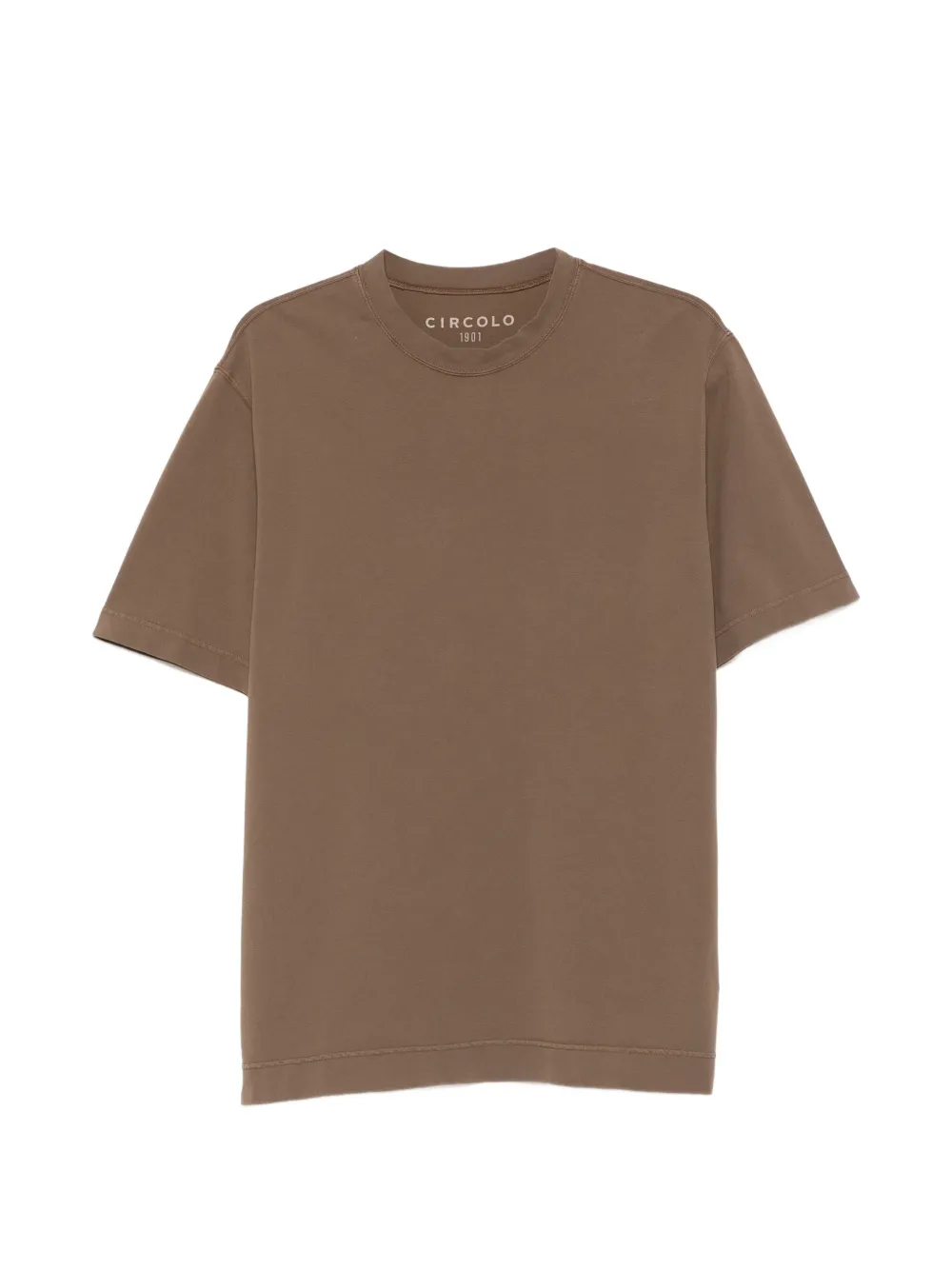 Circolo 1901 crew-neck short-sleeves T-shirt - Marrone