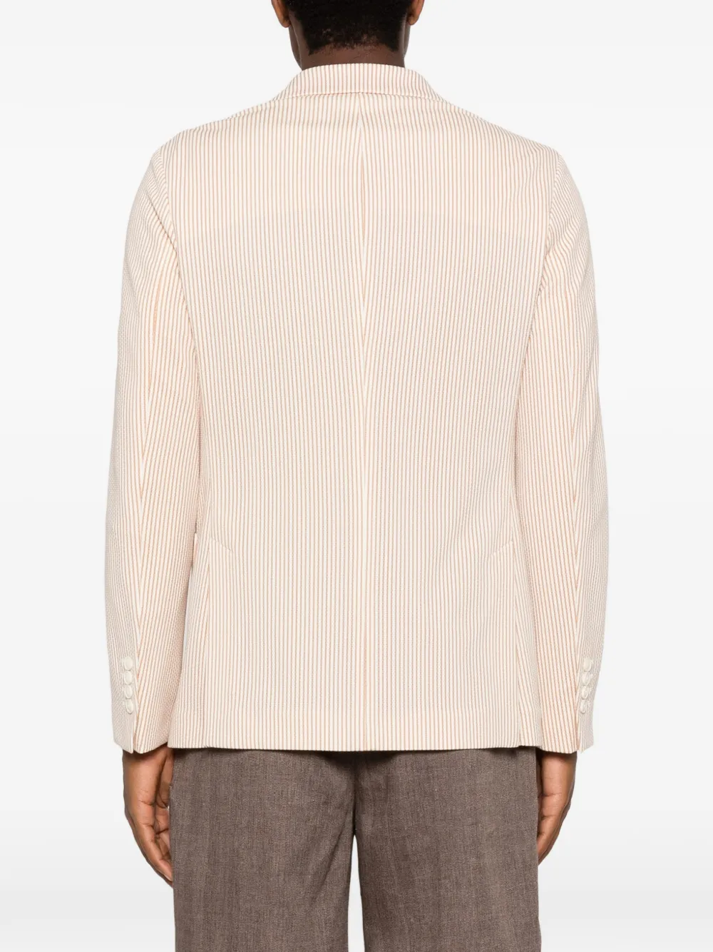 Circolo 1901 Gestreepte blazer Beige