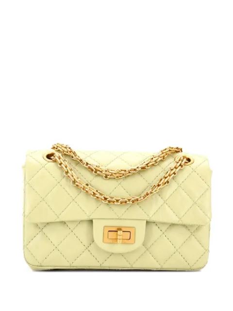 CHANEL Pre-Owned Reissue 2.55 Flap Bag Quilted Aged Calfskin Mini crossbody bag
