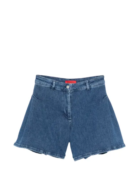 MAX&Co. Kids logo-patch denim shorts