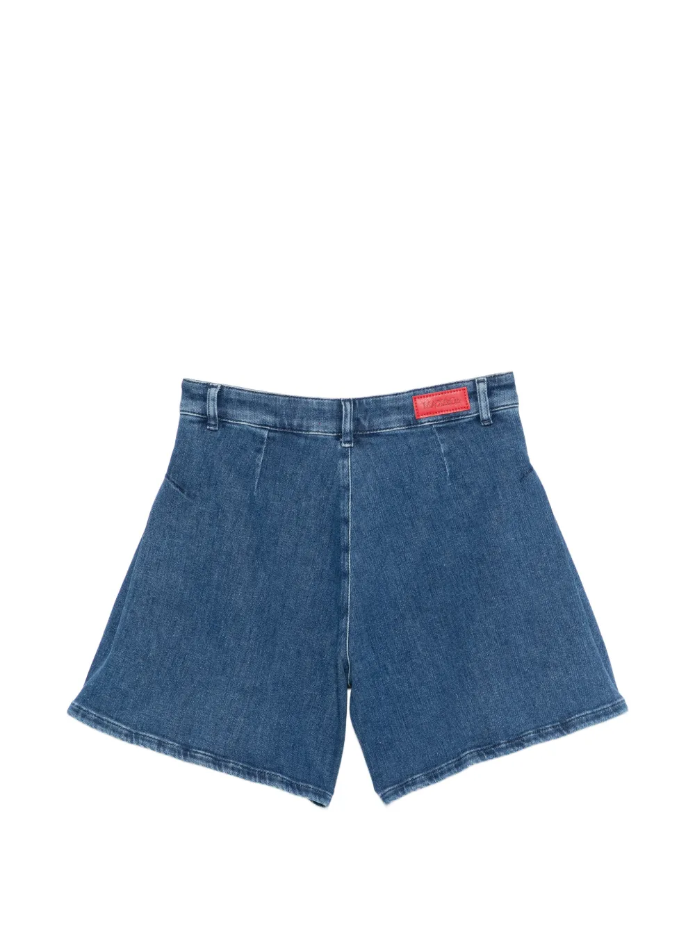 MAX&Co. Kids Spijkershorts met logopatch Blauw