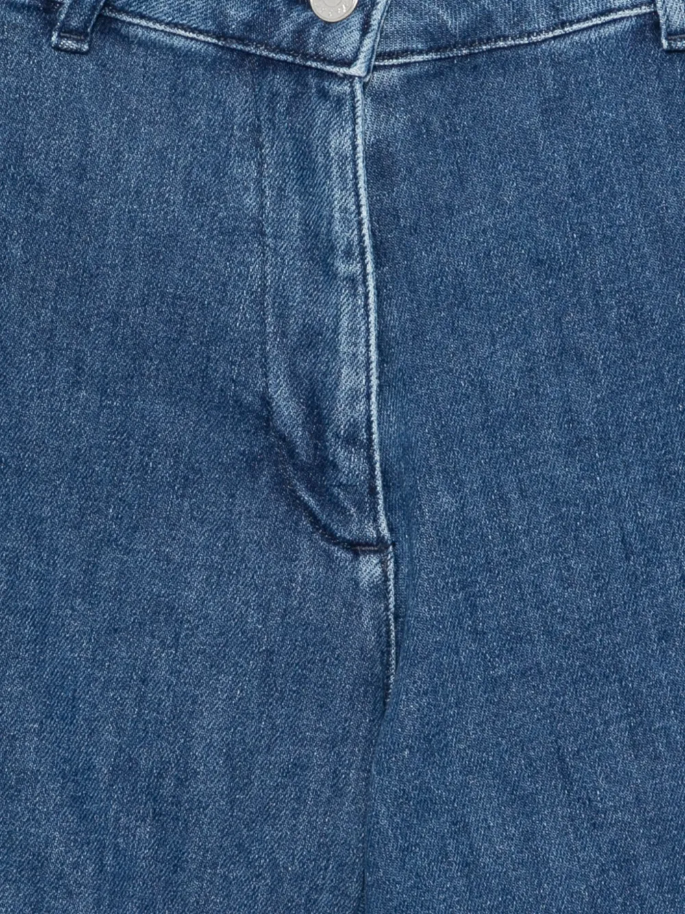 MAX&Co. Kids Spijkershorts met logopatch Blauw