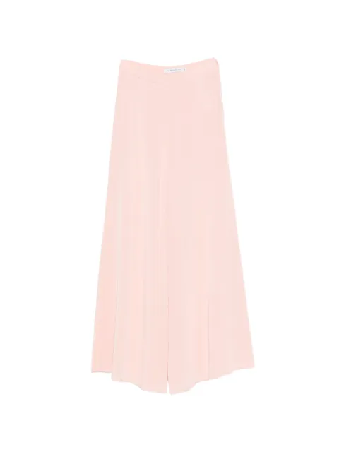 SIMONA CORSELLINI zip-fastening palazzo pants