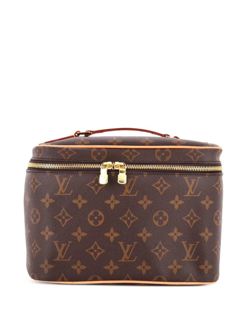 Louis Vuitton Pre-Owned Nice Vanity Case Monogram Canvas BB pouch - Braun