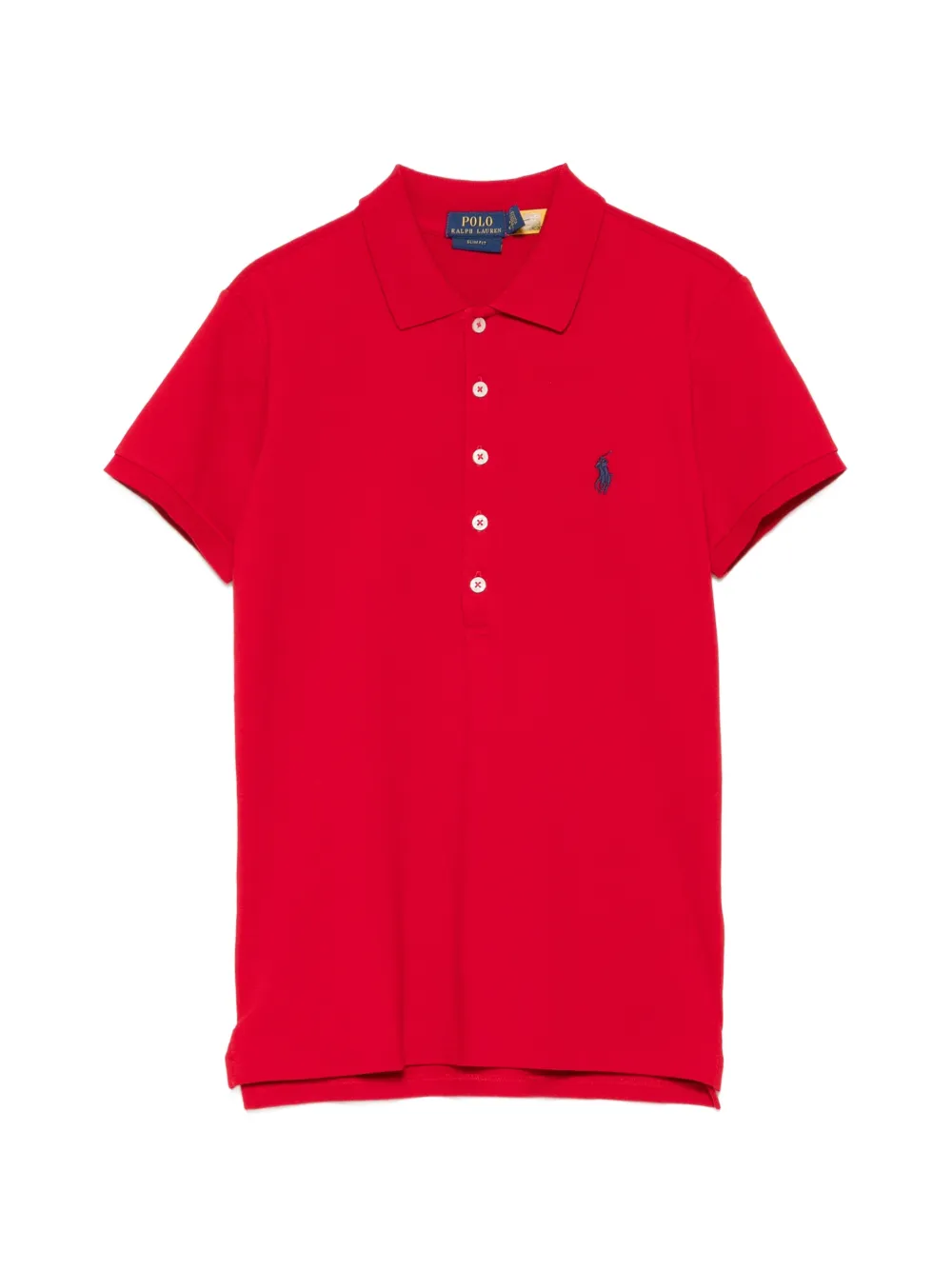 Polo Ralph Lauren embroidered-logo polo shirt - Rot