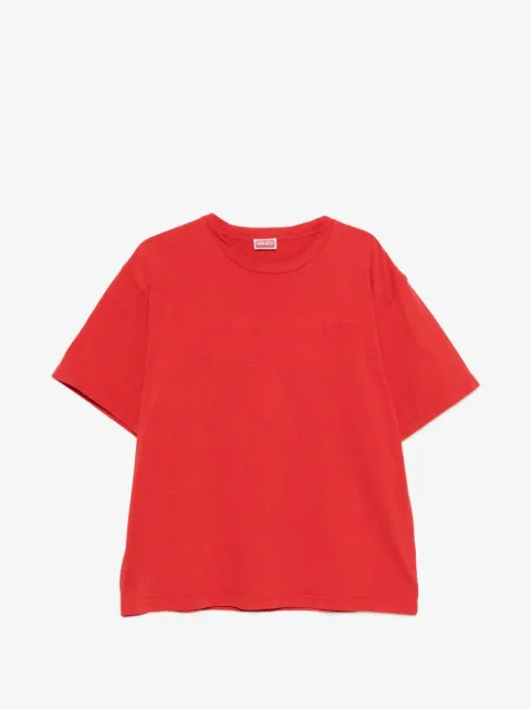 Kenzo logo刺绣T恤