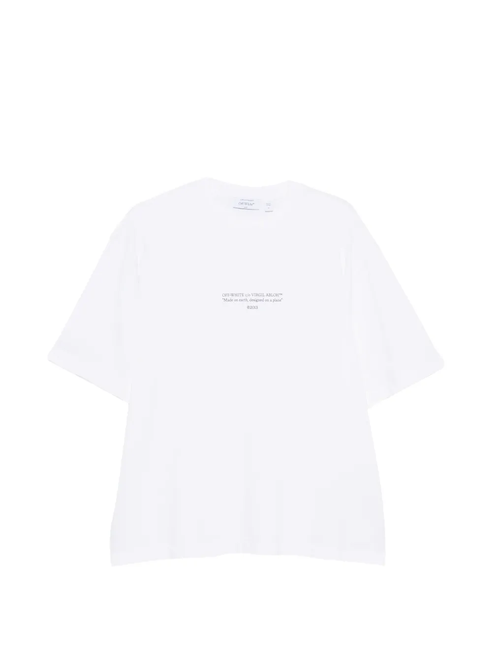 Off-White logo-print T-shirt - Bianco