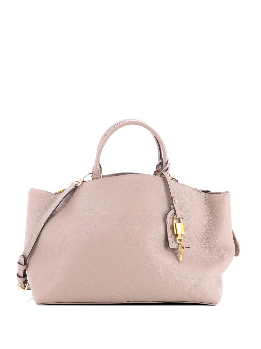 Louis Vuitton Pre-Owned Grand Palais Handbag Monogram Empreinte Giant shoulder bag - Nude