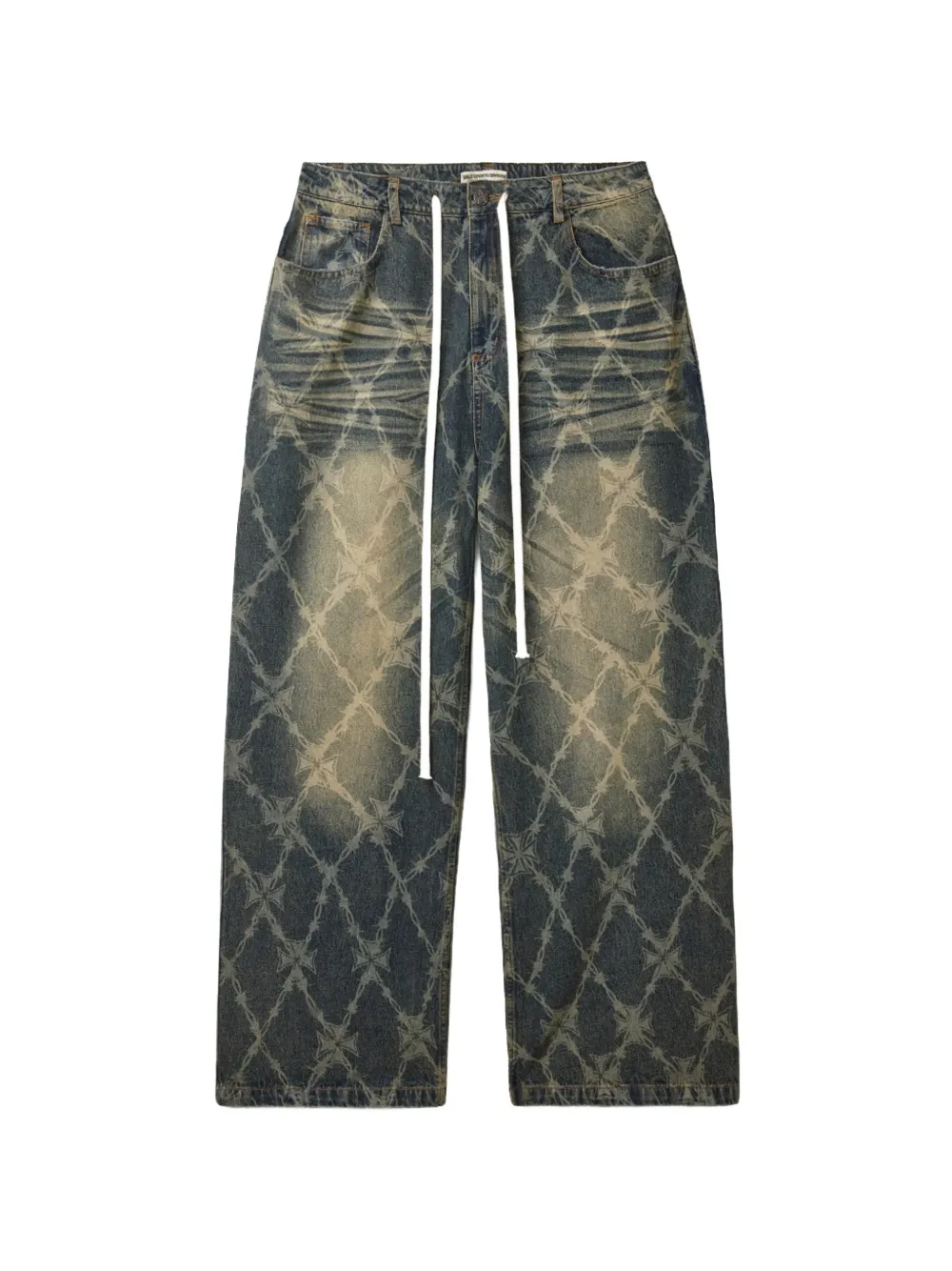 Vale Forever Ironwork drawstring jeans - Blu