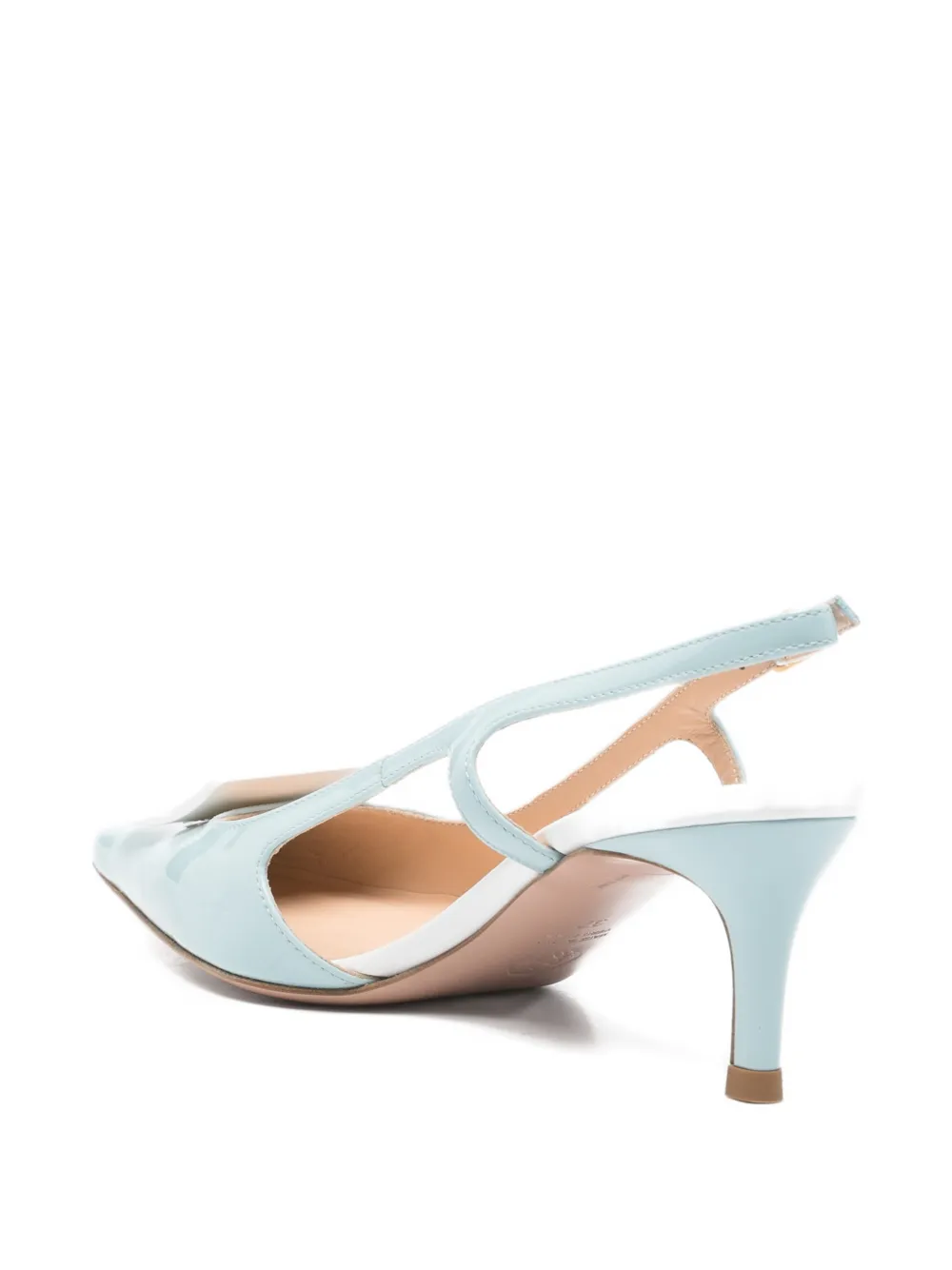 Roberto Festa Kimera square-toe pumps Blauw
