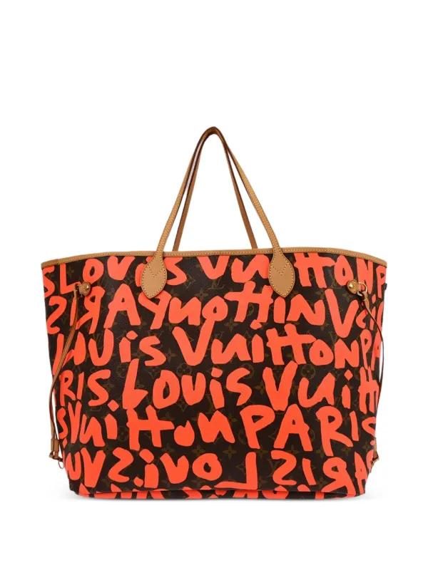 Louis Vuitton Pre-Owned Monogram Graffiti Neverfull GM Tote Bag