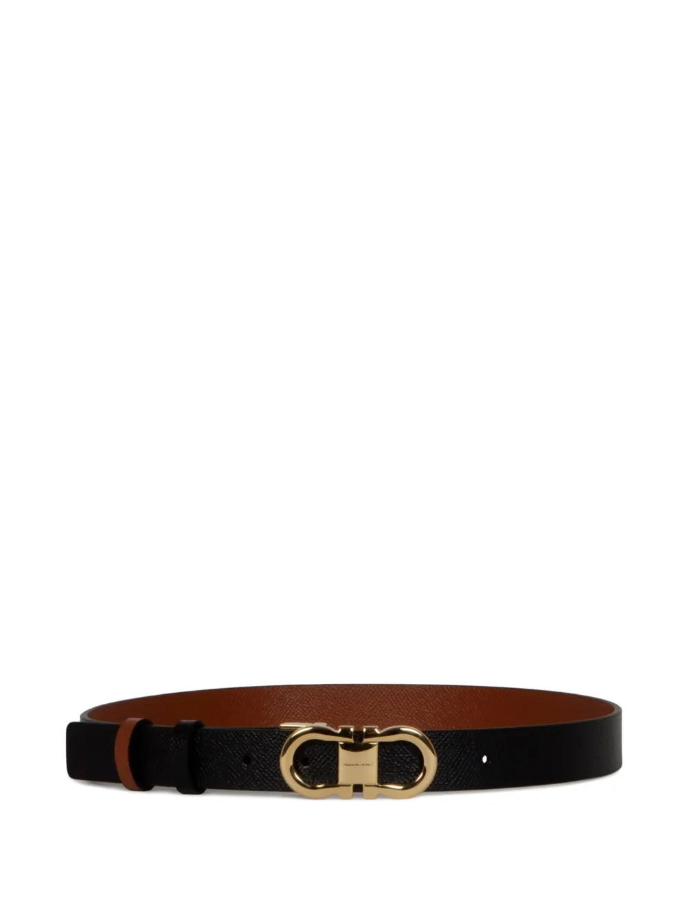 Ferragamo Gancini buckle belt - Nero