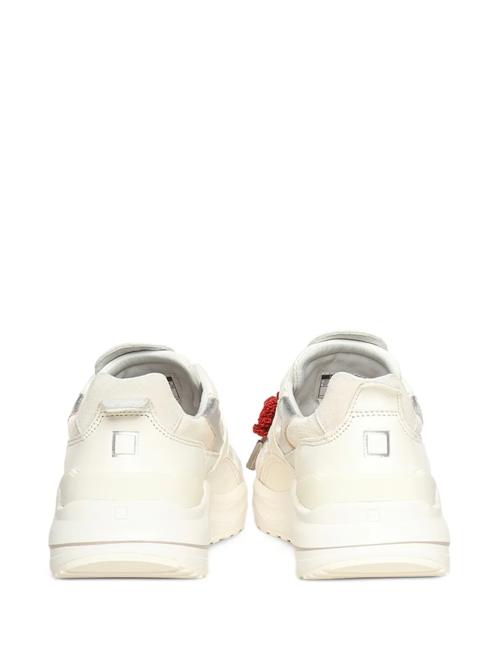 D.A.T.E. Fuga panelled sneakers Wit