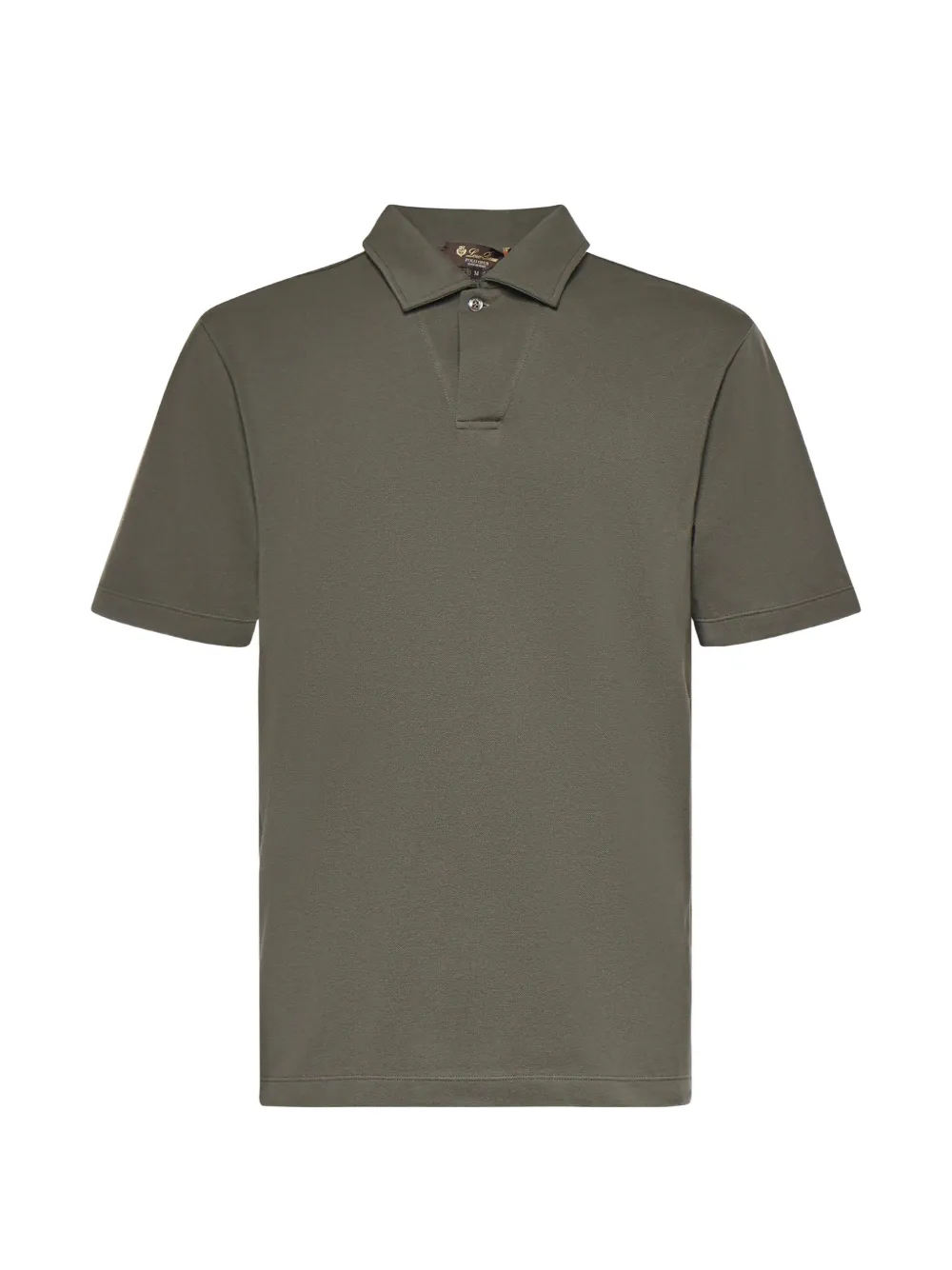 Loro Piana Brena short-sleeve polo shirt - Verde