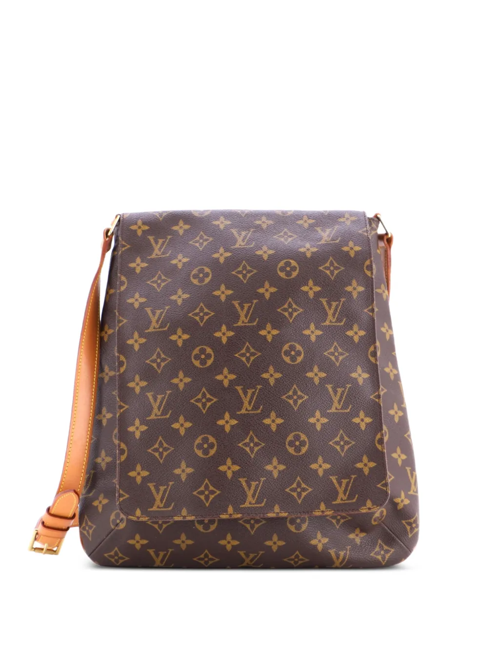 Louis Vuitton Pre-Owned Musette Salsa Handbag Monogram Canvas GM crossbody bag - Marrone