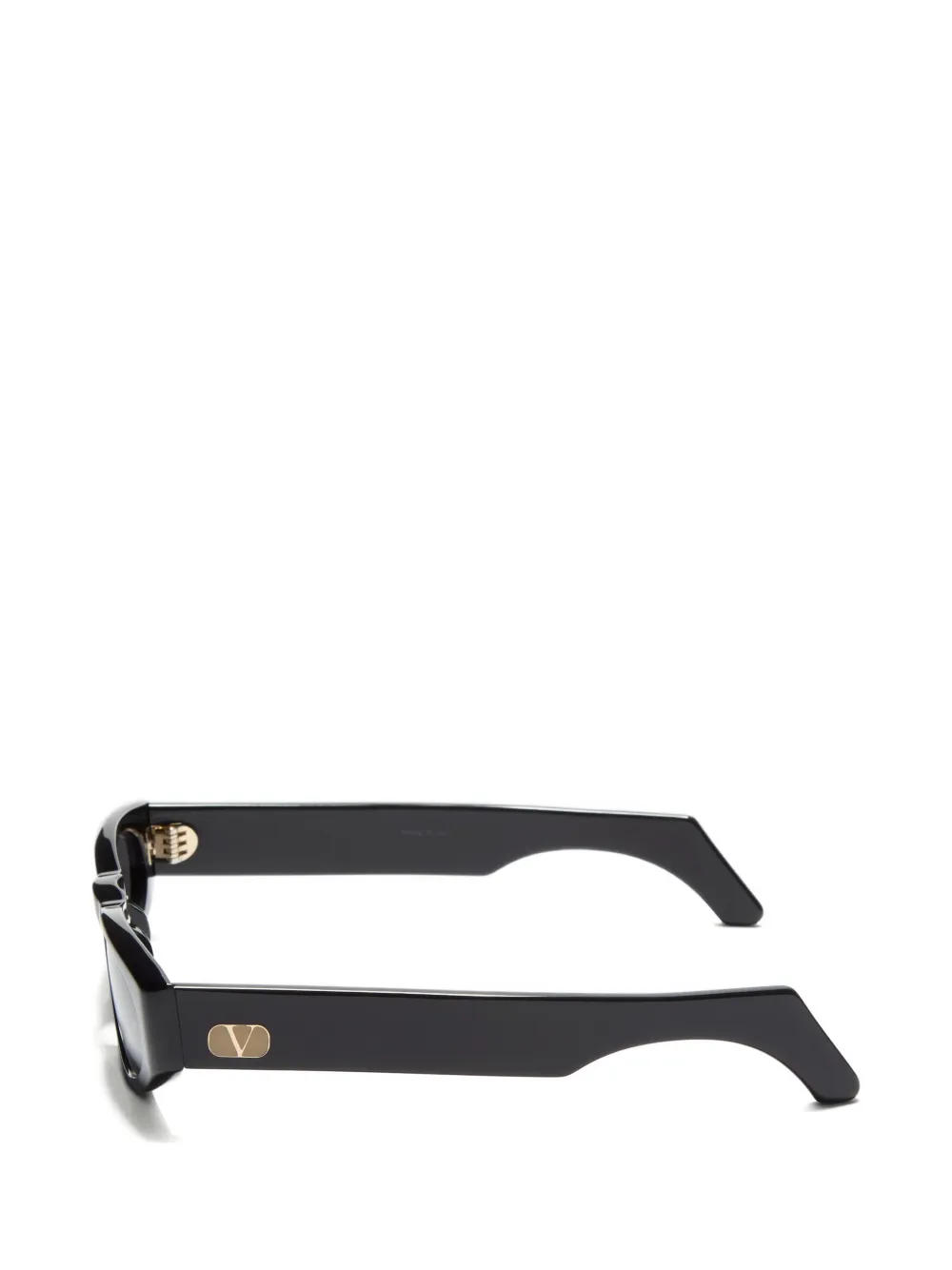 VALENTINO GARAVANI EYEWEAR Bril met geometrisch montuur van acetaat Zwart