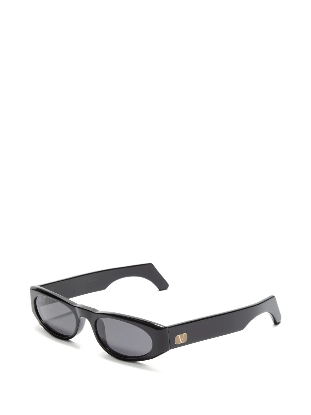 VALENTINO GARAVANI EYEWEAR Bril met geometrisch montuur van acetaat Zwart