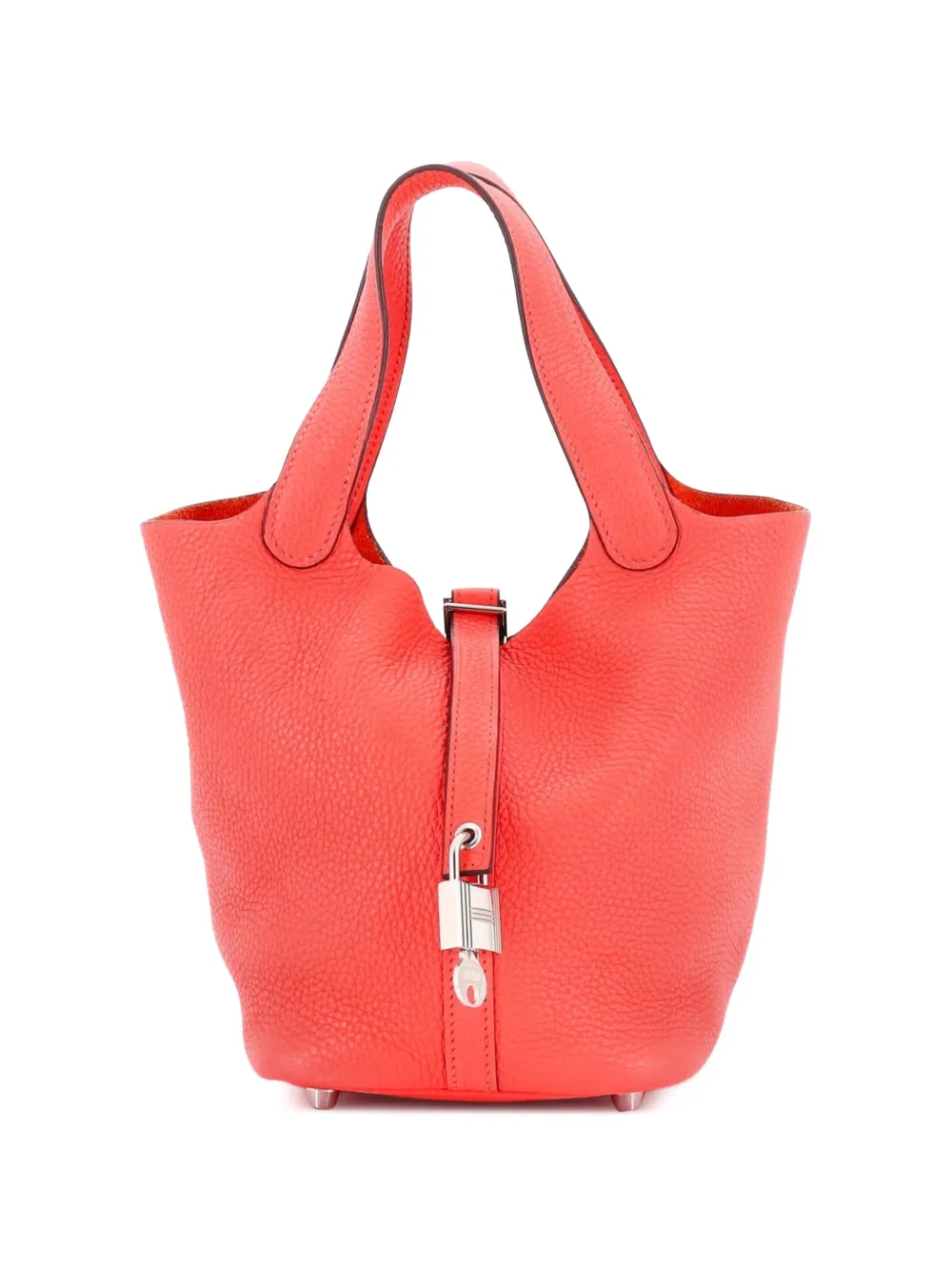 Hermès Pre-Owned Picotin Lock Bag Clemence PM bucket bag - Rosa