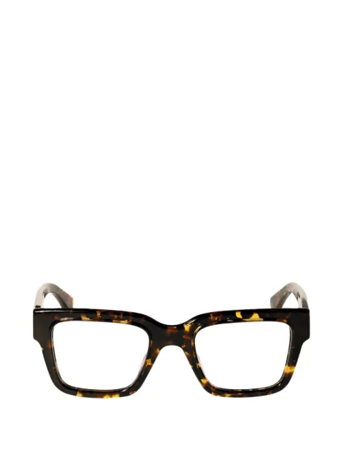 Off-White Eyewear tortoiseshell-effect square-frame glasses