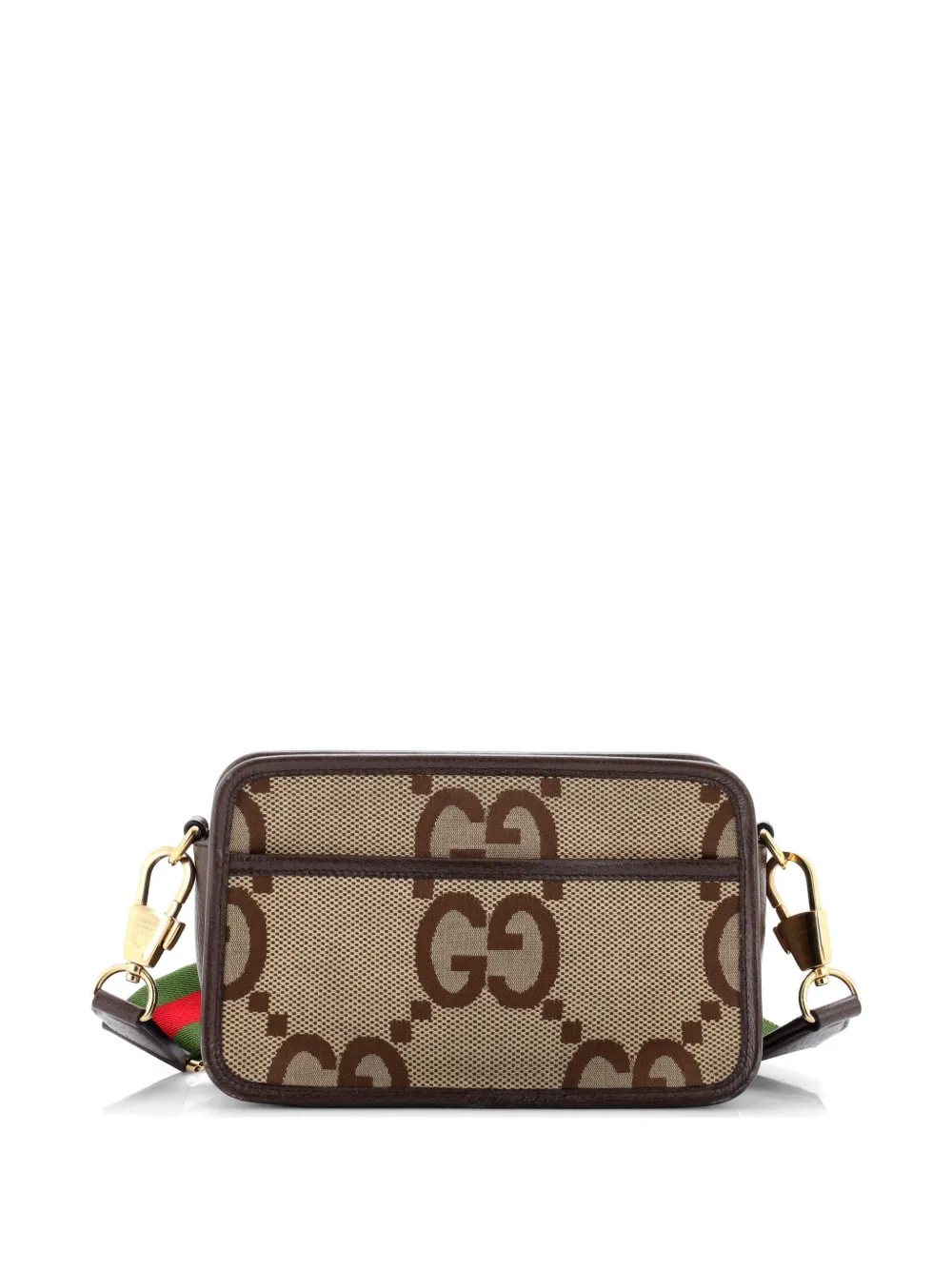 Gucci Pre-Owned Camera Bag Jumbo GG Canvas Mini crossbody bag - Marrone