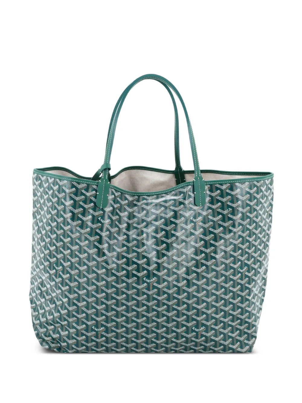 Goyard Pre-Owned Saint Louis Coated Canvas GM tote bag - Verde