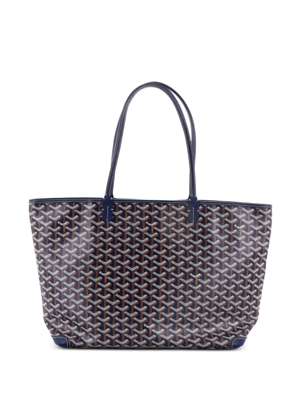Goyard Pre-Owned Artois Tote Coated Canvas MM shoulder bag - Blu