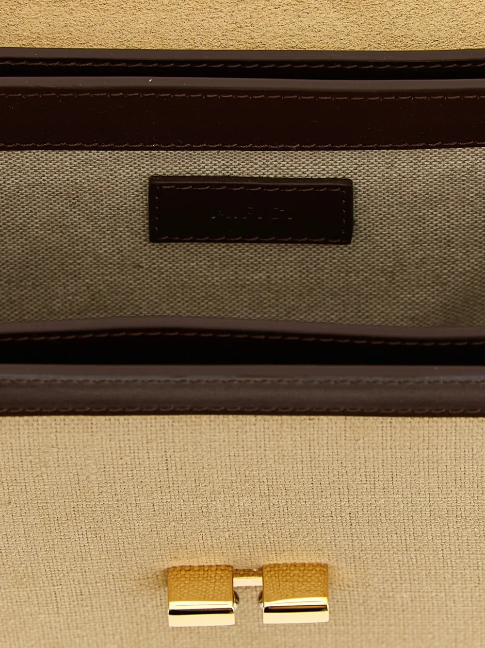 A.P.C. Grace kleine katoenen crossbodytas Beige