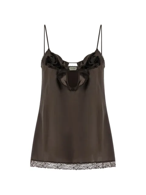 Magda Butrym ruffled silk top