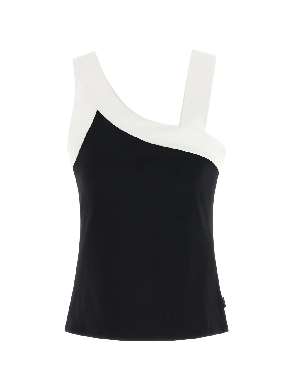 Goldbergh Sierra asymmetrical tank top - Nero