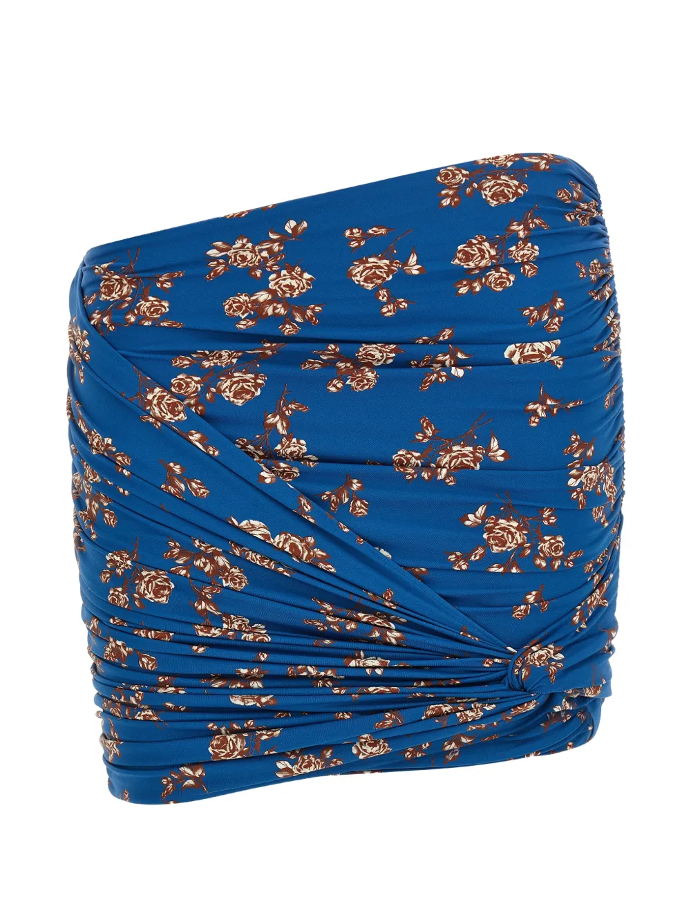 Magda Butrym 01 floral swim skirt - Blu