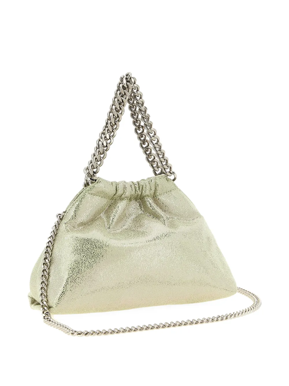  Stella Mccartney Mini Falabella Drawstring Tote Bag - Green 