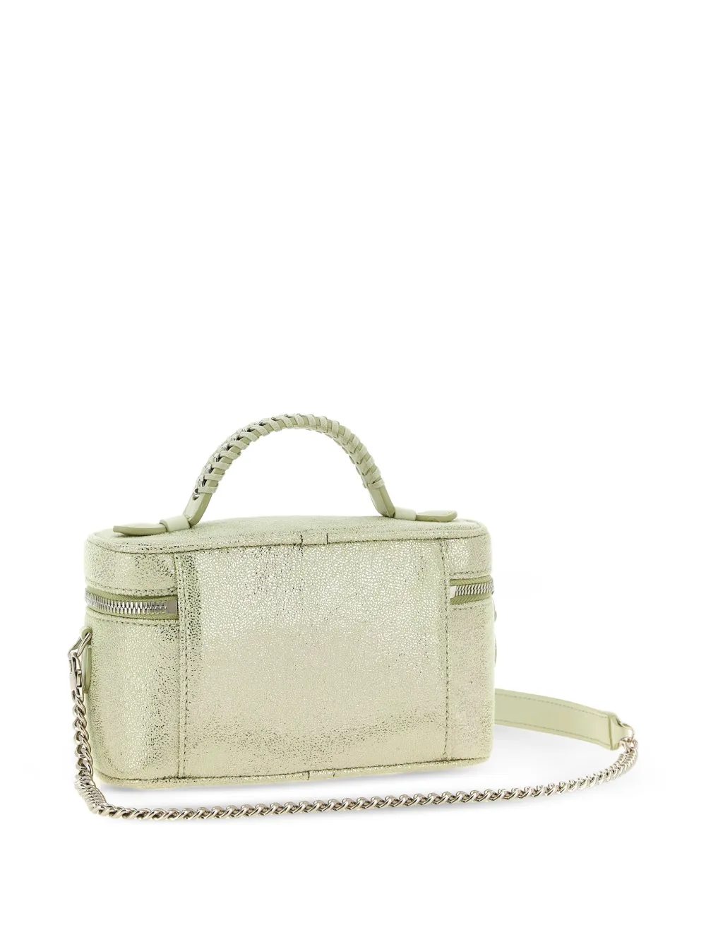 Stella McCartney Vanity Falabella crossbodytas met kettinghengsel Groen