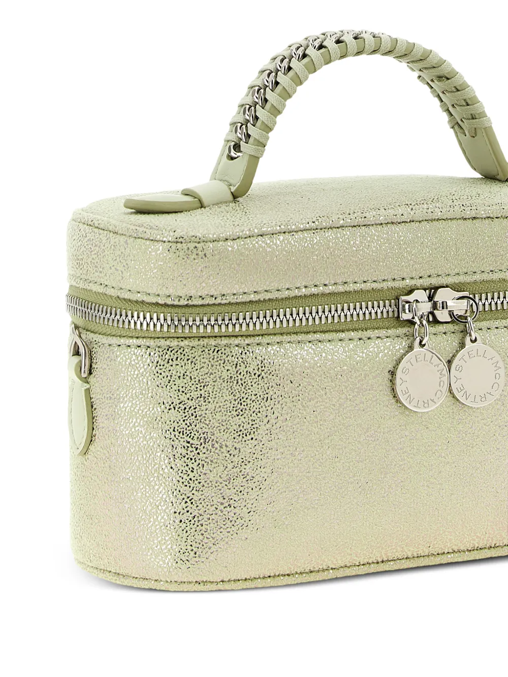 Stella McCartney Vanity Falabella crossbodytas met kettinghengsel Groen