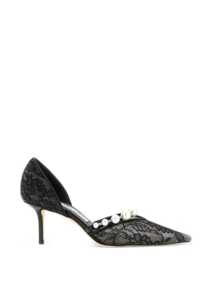 Jimmy Choo Elisa 45mm パンプス | ゴールドトーン | FARFETCH JP