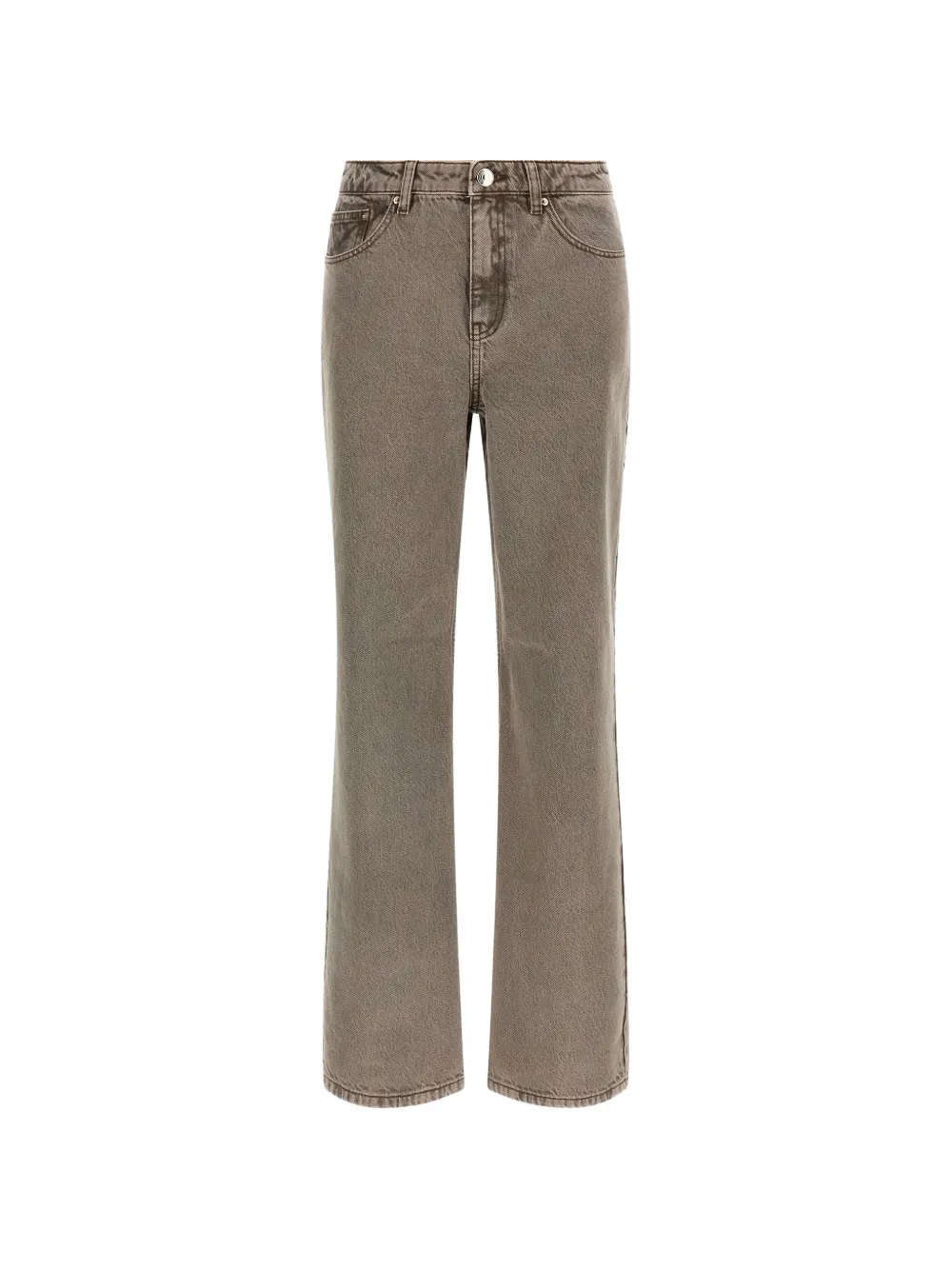 ROTATE BIRGER CHRISTENSEN straight-leg jeans - Marrone