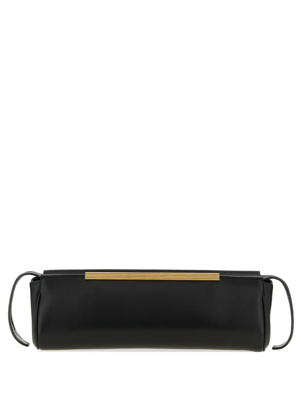 KHAITE Donna Evening leather clutch bag - Nero